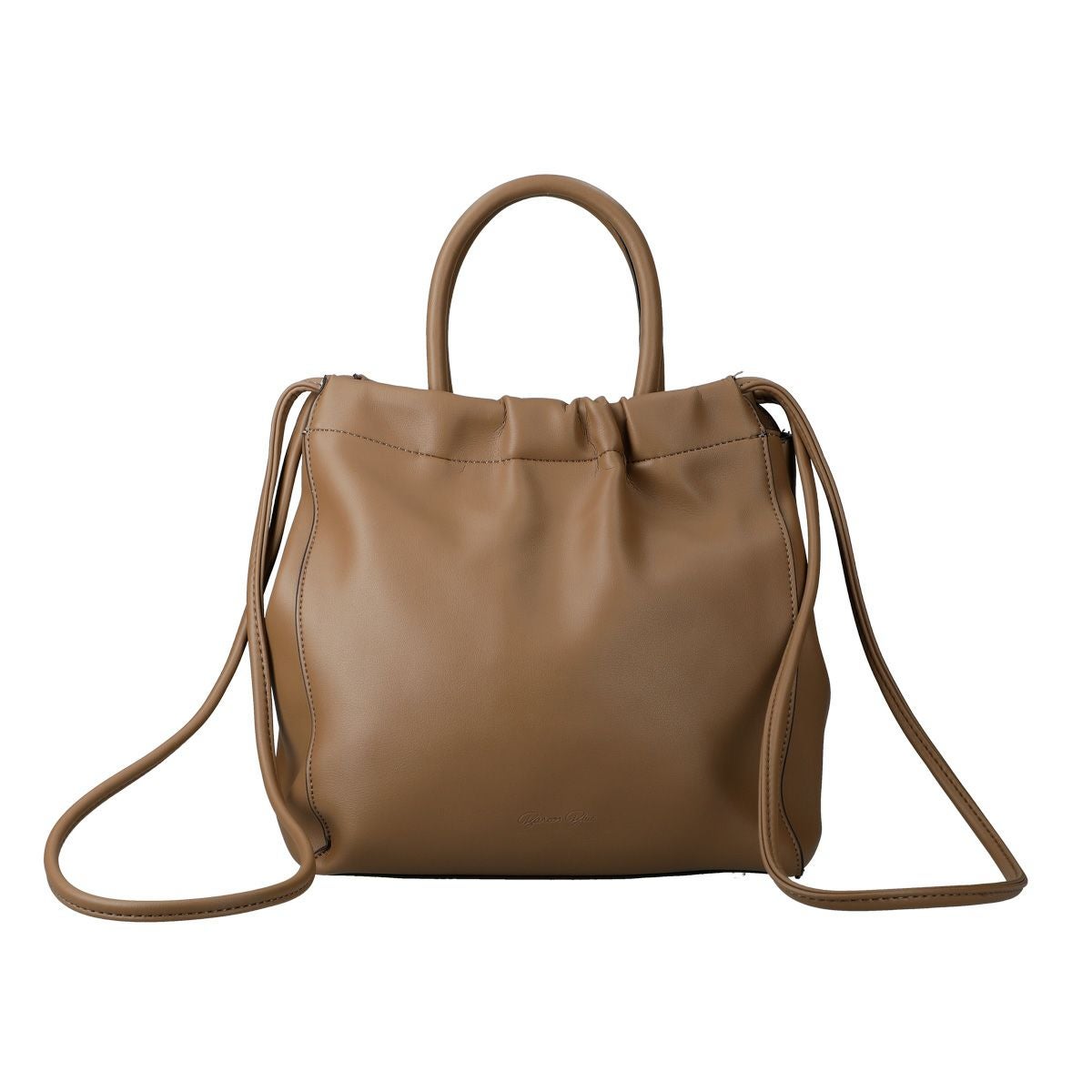 ギャザーデザインバック