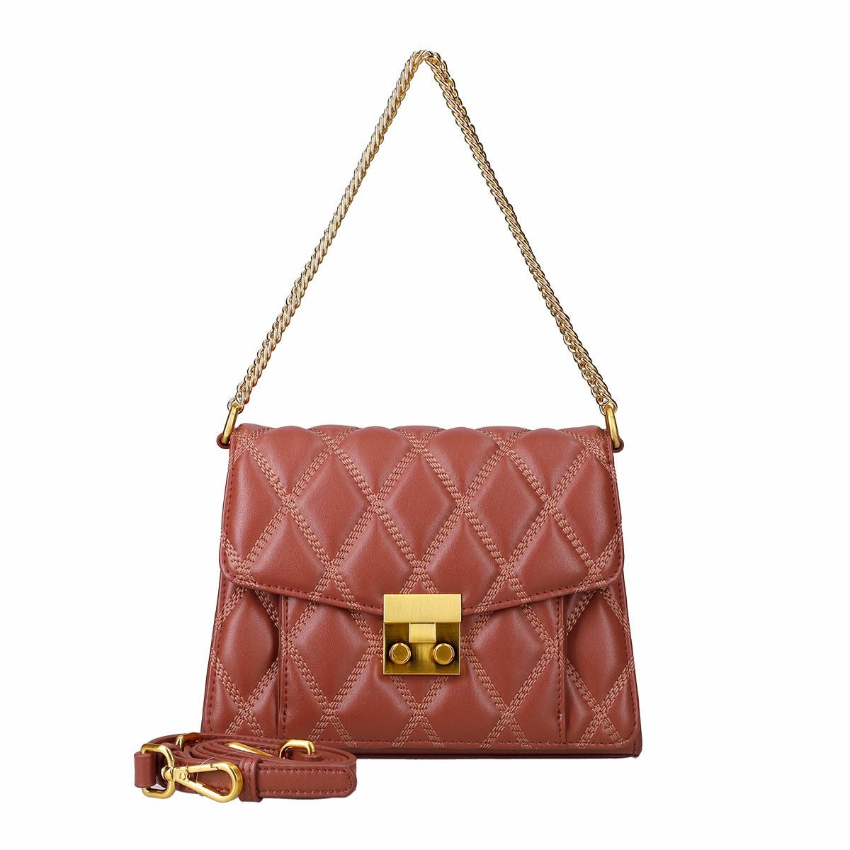 本革キルティングレザーハンドバッグ | バルコス公式オンラインショップ