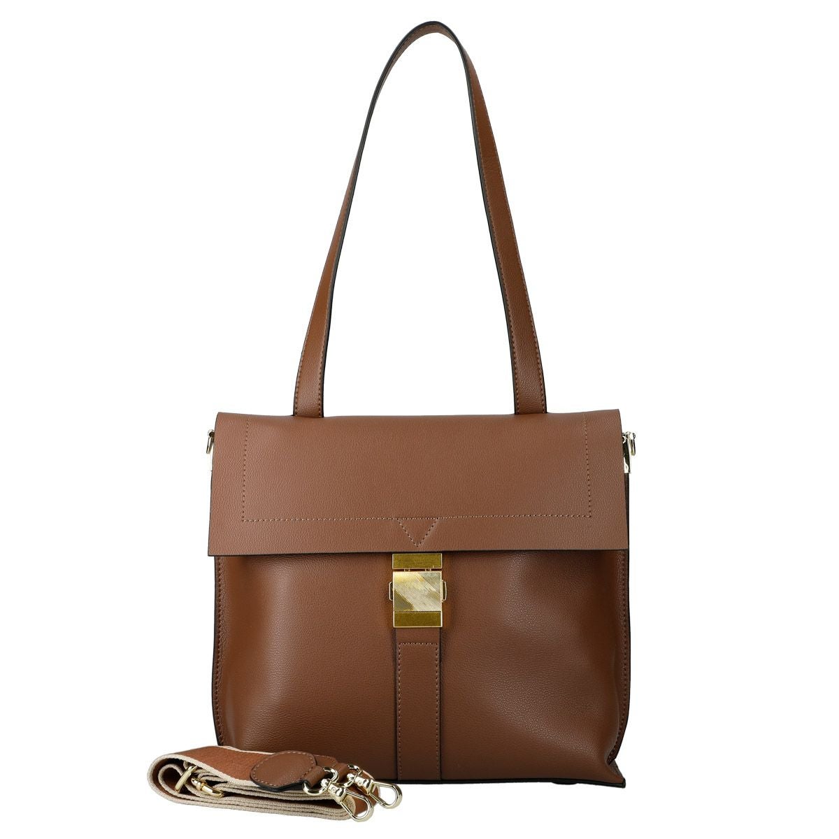 スクエア2wayレザーバック