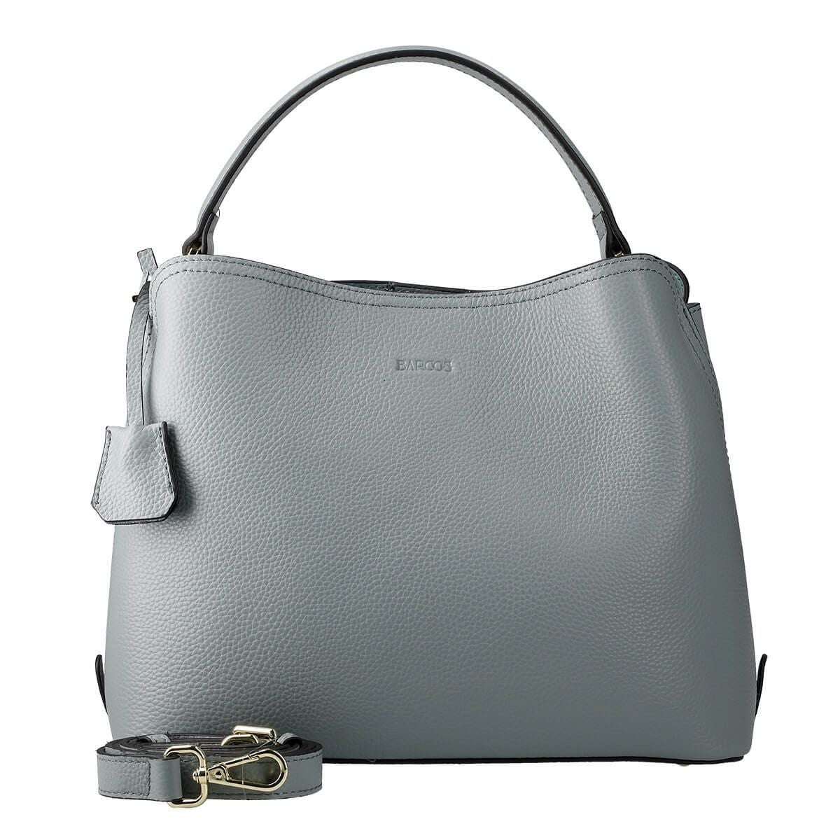 牛革シュリンクレザー2wayワンハンドルバッグ