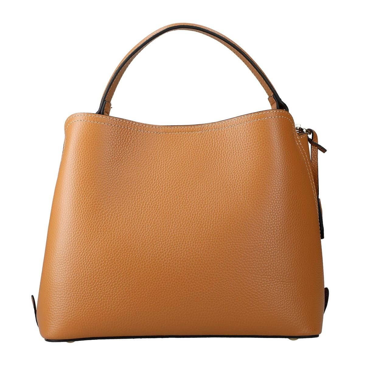 牛革シュリンクレザー2wayワンハンドルバッグ