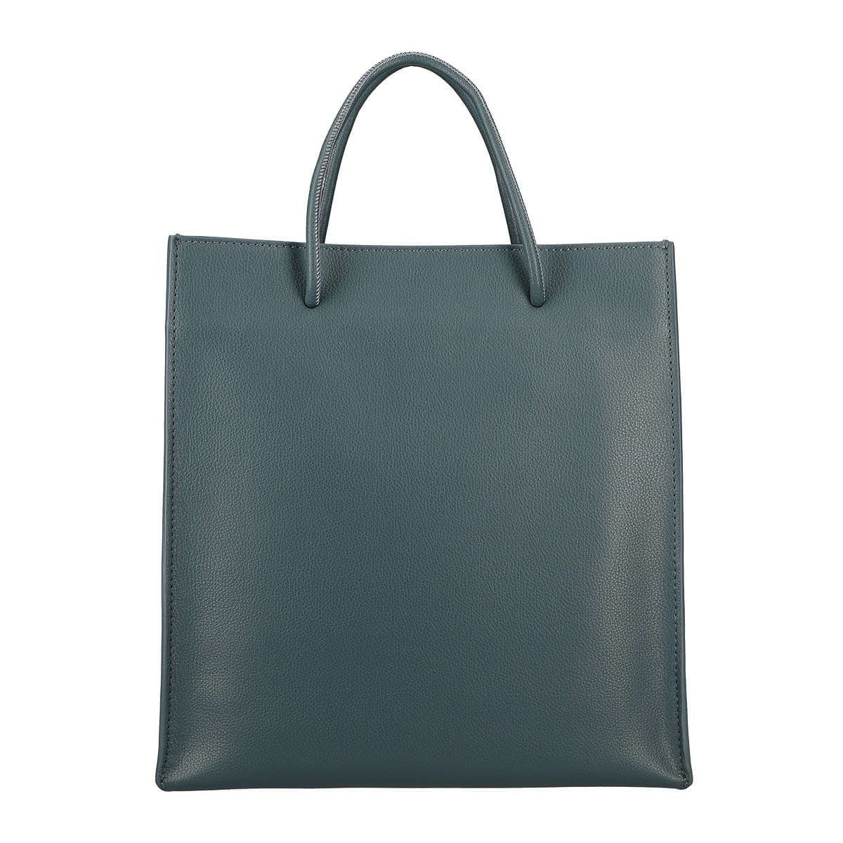 2way レザーマチ付きハンドバッグ