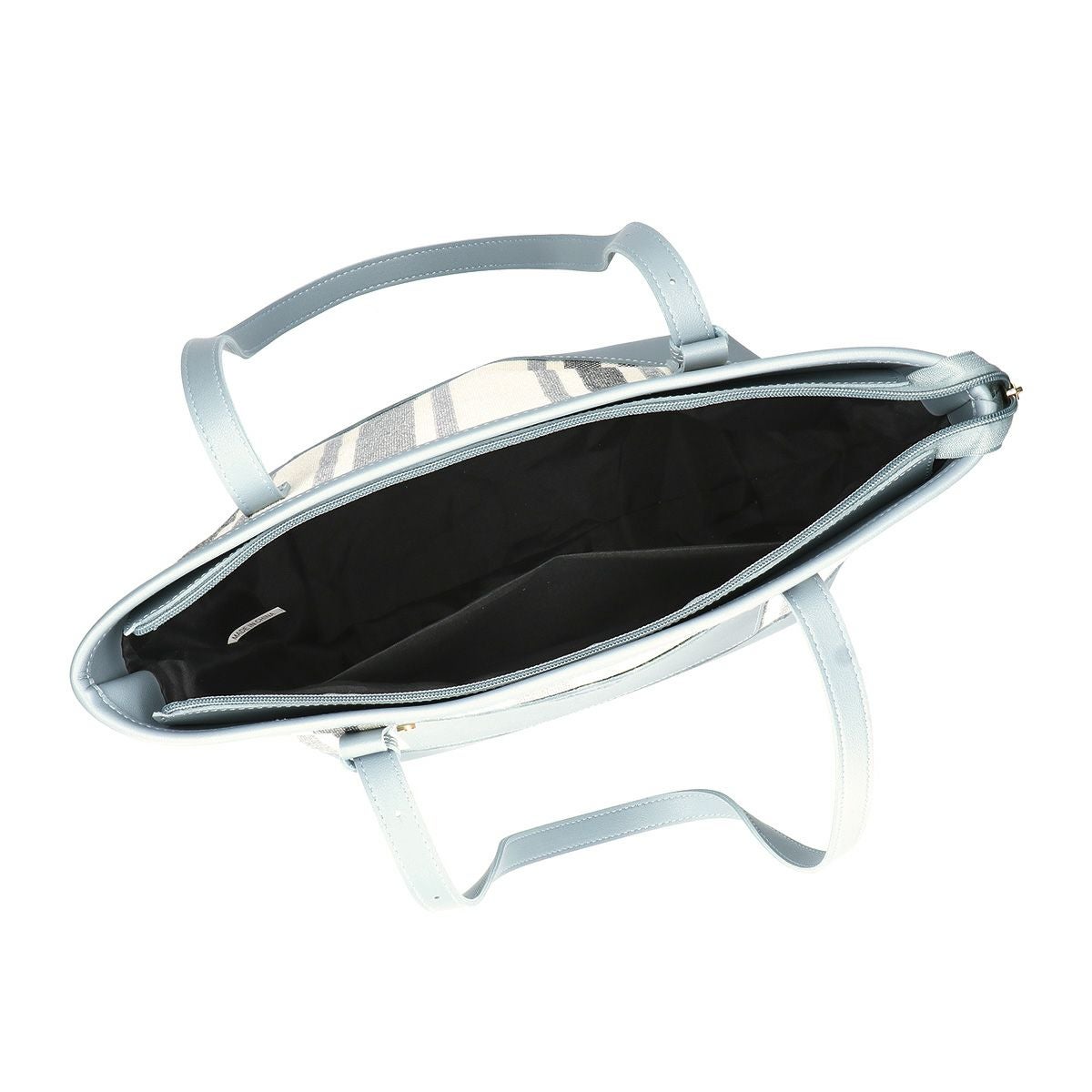 ストライプトートバッグ