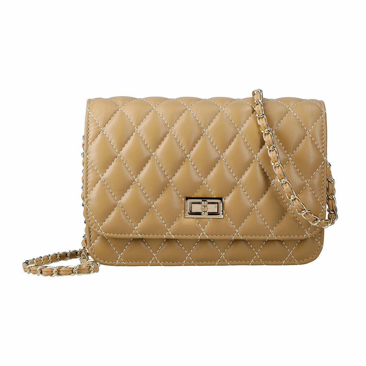 キルティングチェーンショルダーバッグ