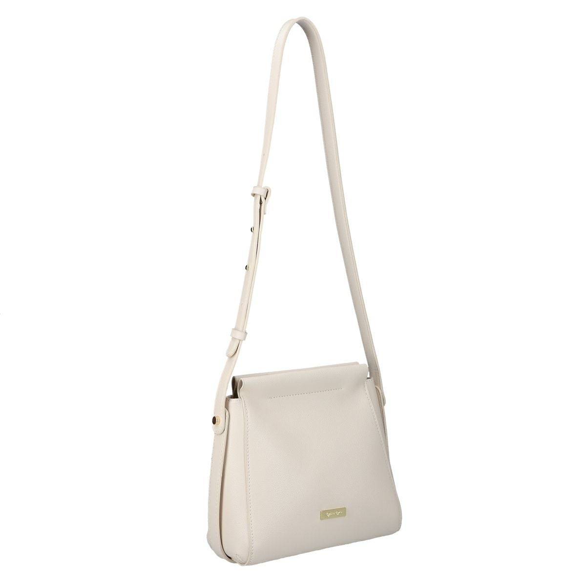 2wayメタルロゴ付きショルダーバッグ