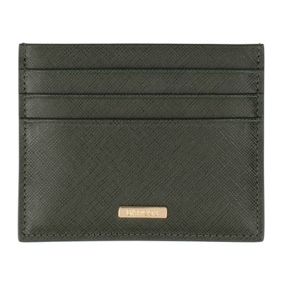 サフィアノ調レザーカードケース