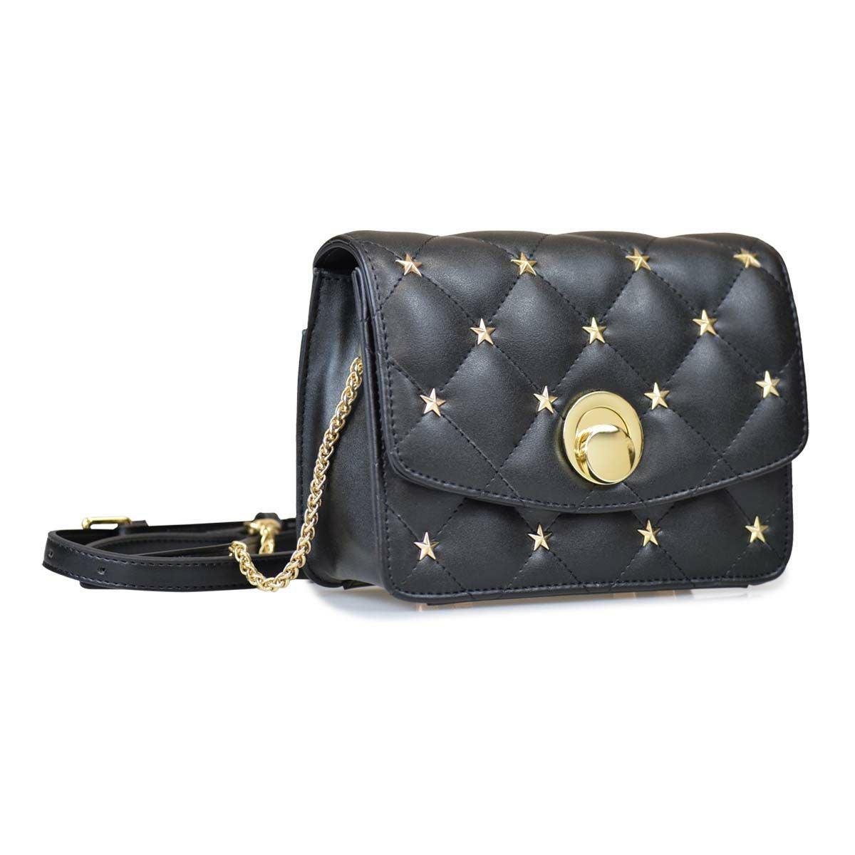 Velix スタッズ付きキルティングショルダーバッグ