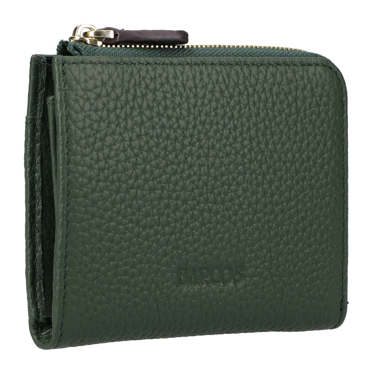 牛革シュリンクレザーカードポケット付きコインケース