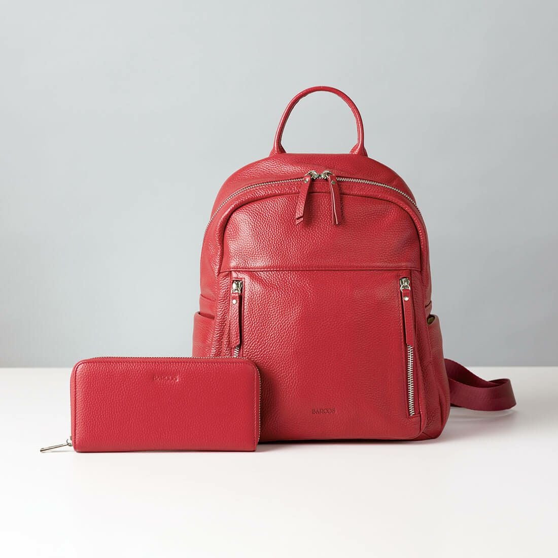 セット商品】シュリンクレザーリュックサック＆財布＜アクティブセット