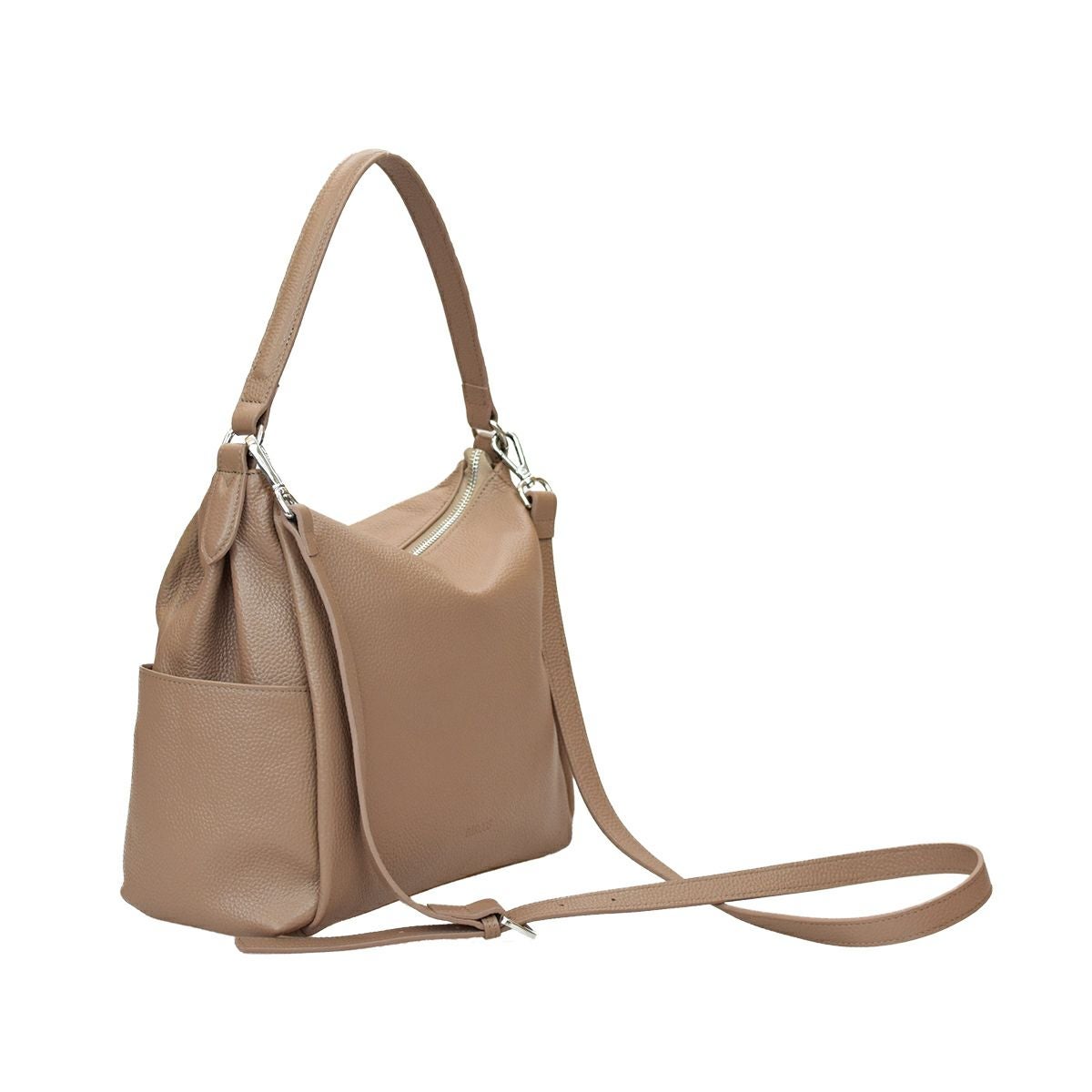 【セット商品】シュリンクレザーショルダーバッグ＆財布＜カジュアルセット＞