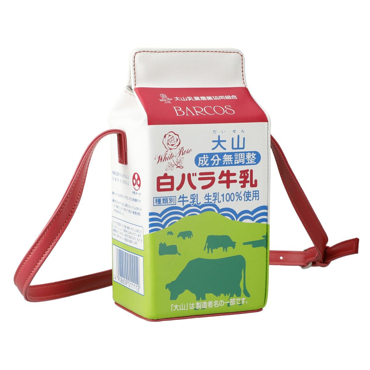 白バラ牛乳ポシェット | バルコス公式オンラインショップ