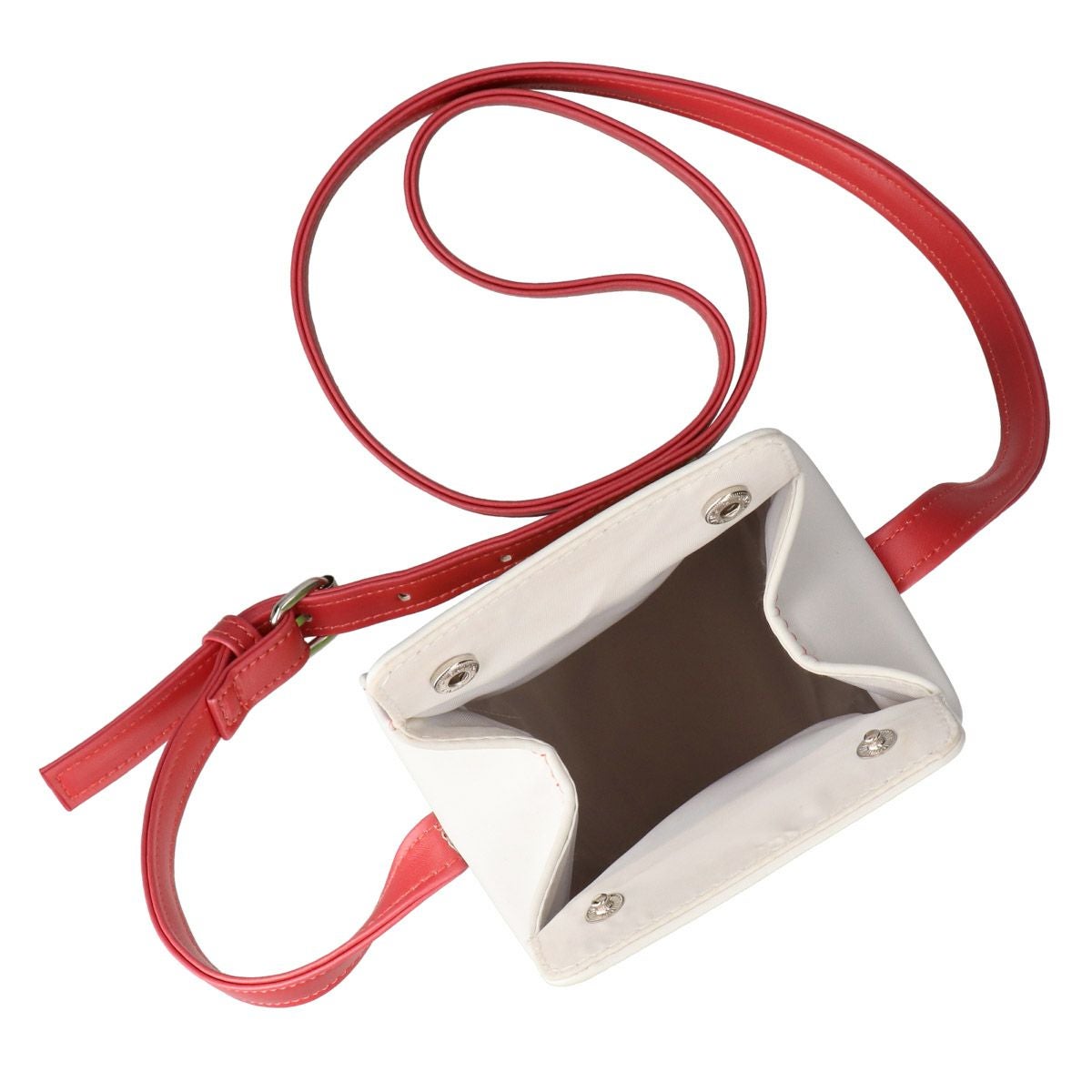 白バラ牛乳ポシェット