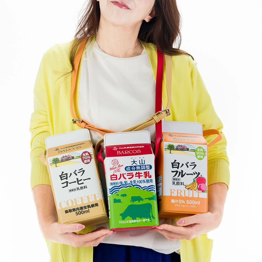 白バラコーヒーポシェット