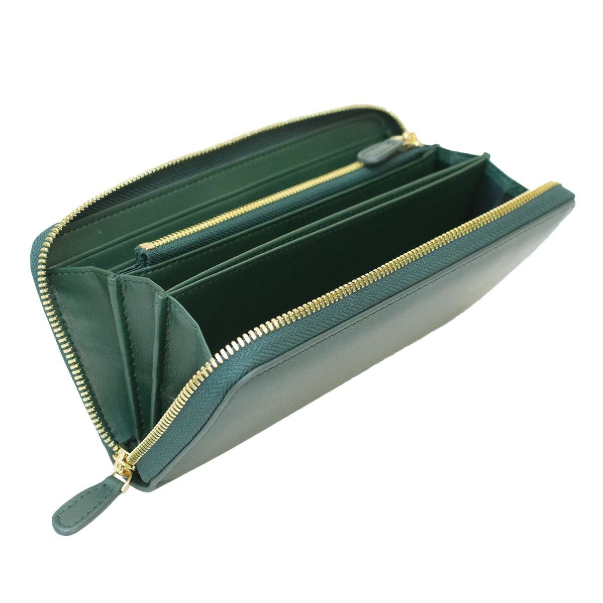 GLウォレット ゴートレザーラウンド型財布＜カルロ＞