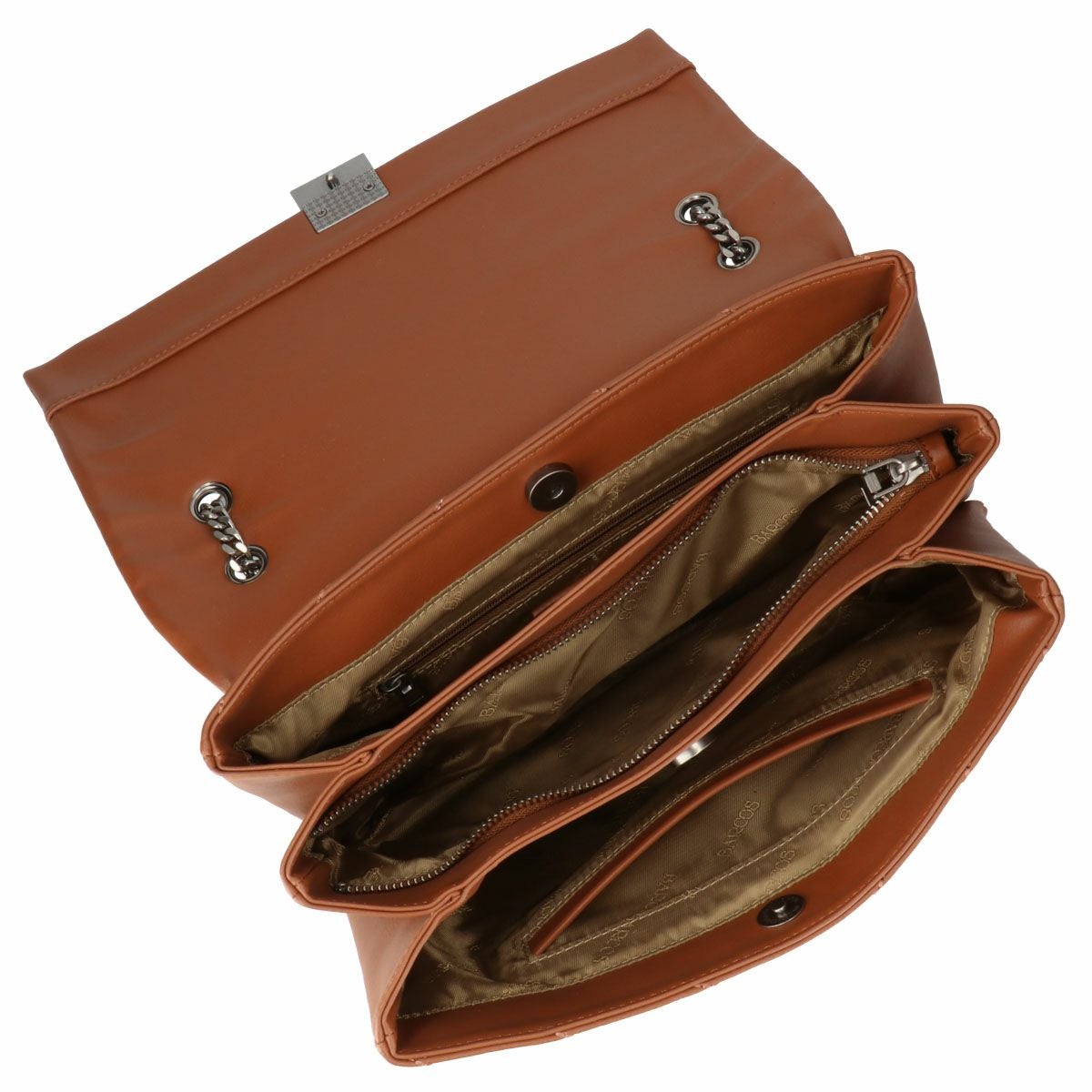 レザー2wayチェーンショルダーバッグ