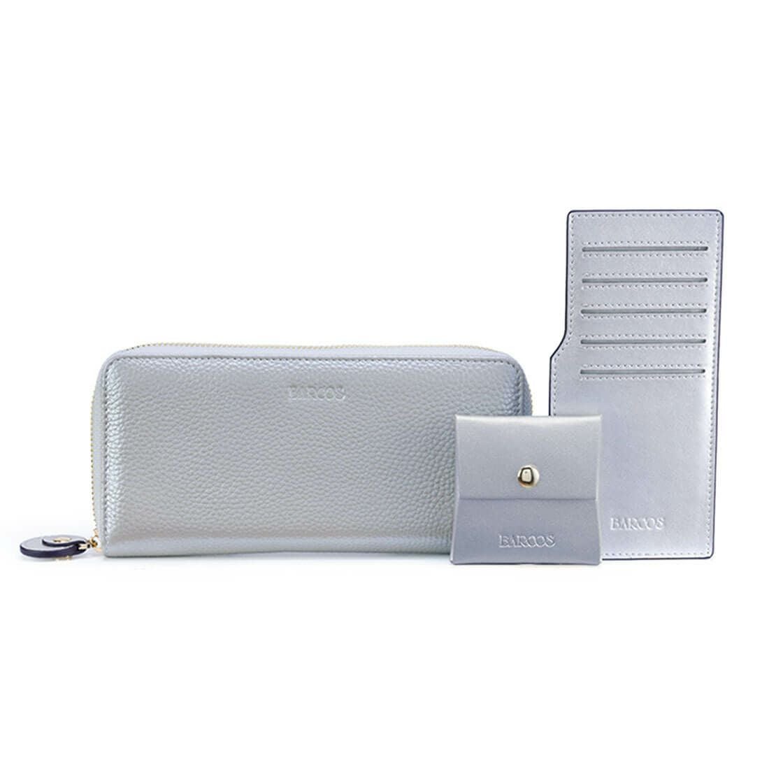 098)【極美品】BARCOS GLウォレット ラウンドファスナー BTV338 長財布 グリーン 緑 チルコロR レザー バルコス BARCOS（バルコス） 緑の財布 島田秀平コラボ GLウォレット ラウンド型