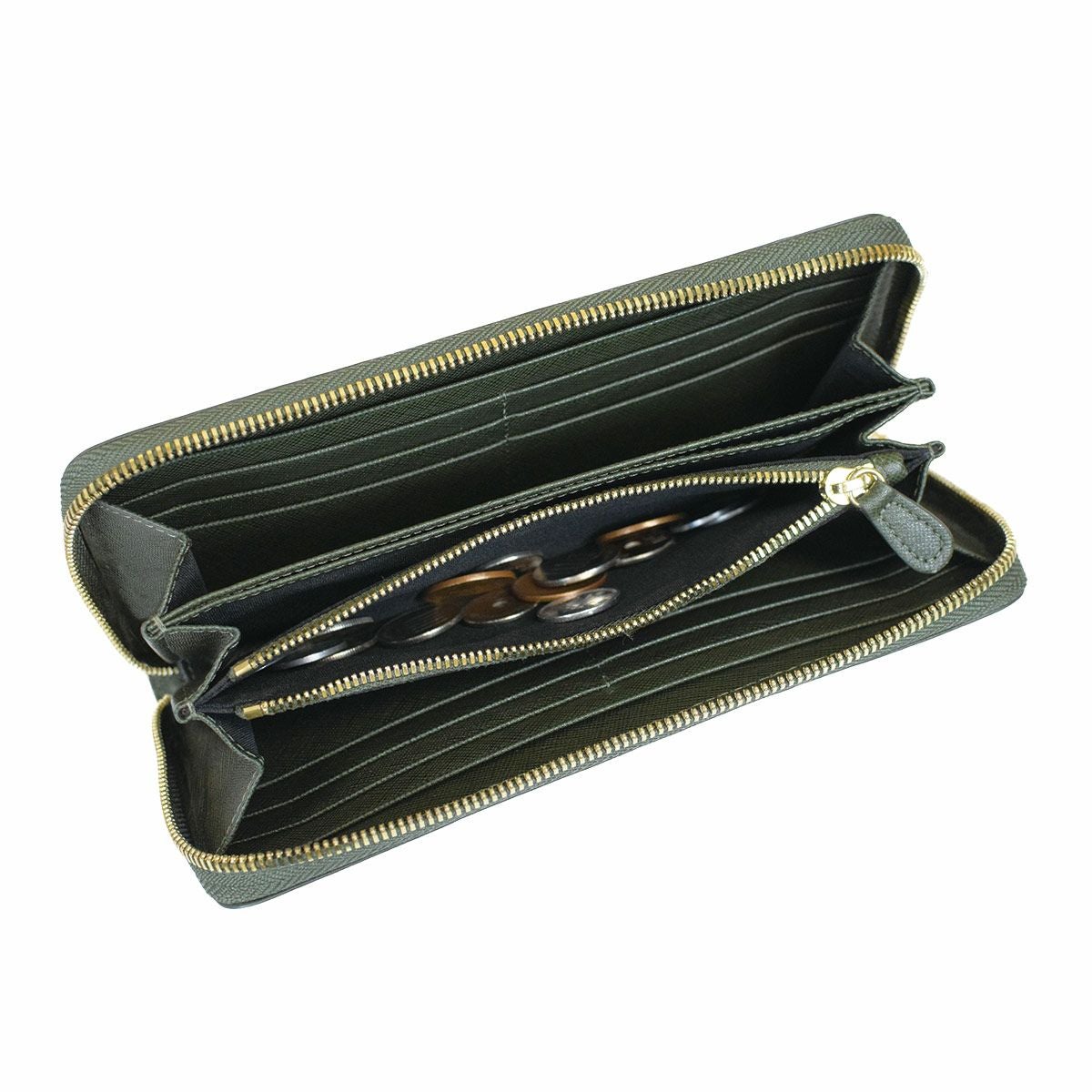 GLウォレット ラウンド型財布＜ニコラ ゴールドプラス＞