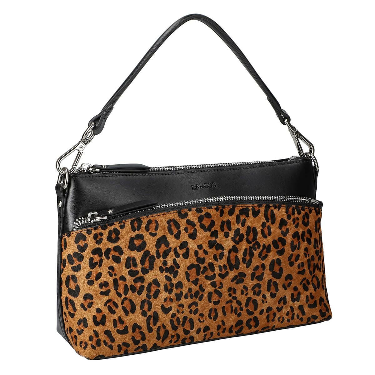 毛付レザー2wayポシェット