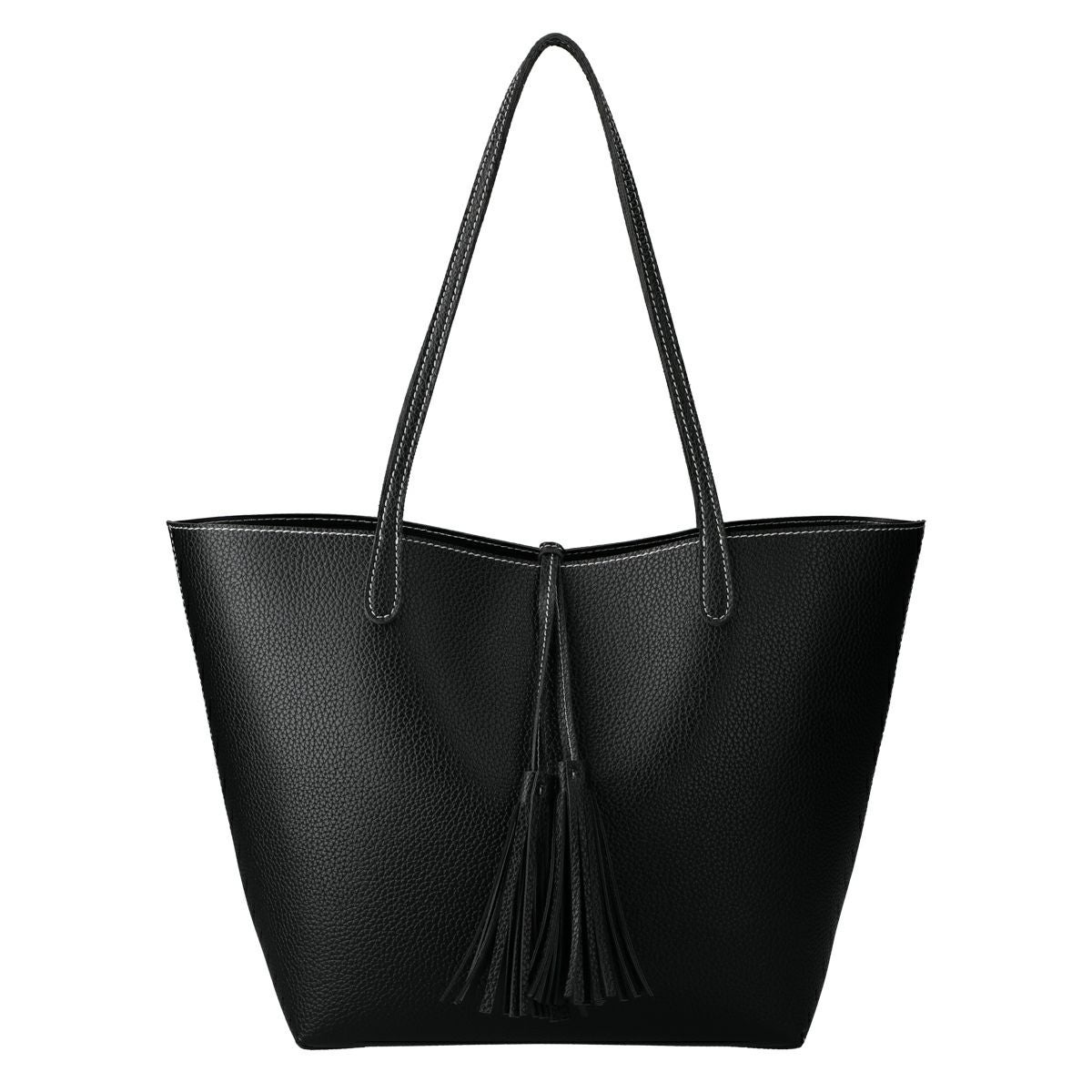 タッセル付きトートバッグ