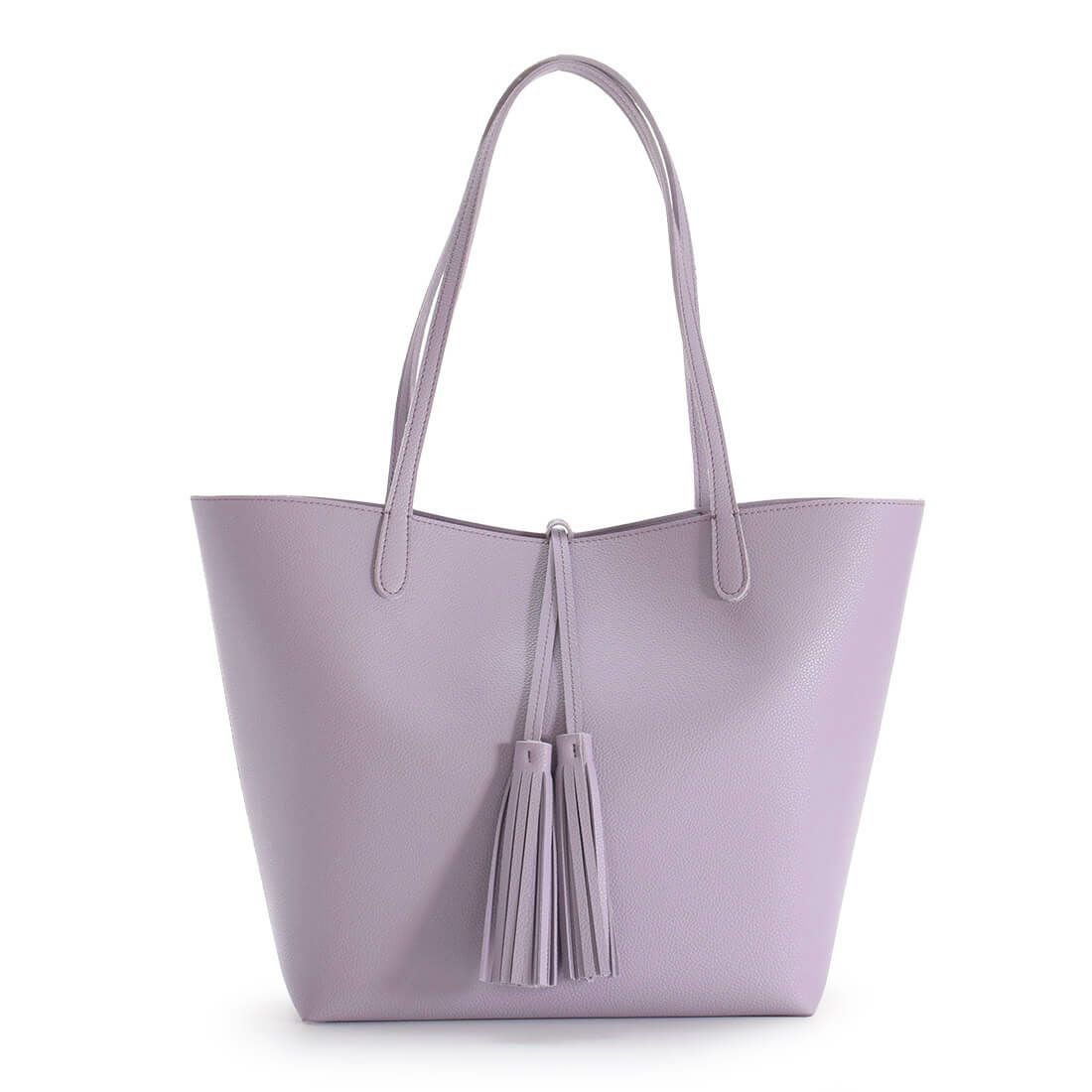 タッセル付きトートバッグ