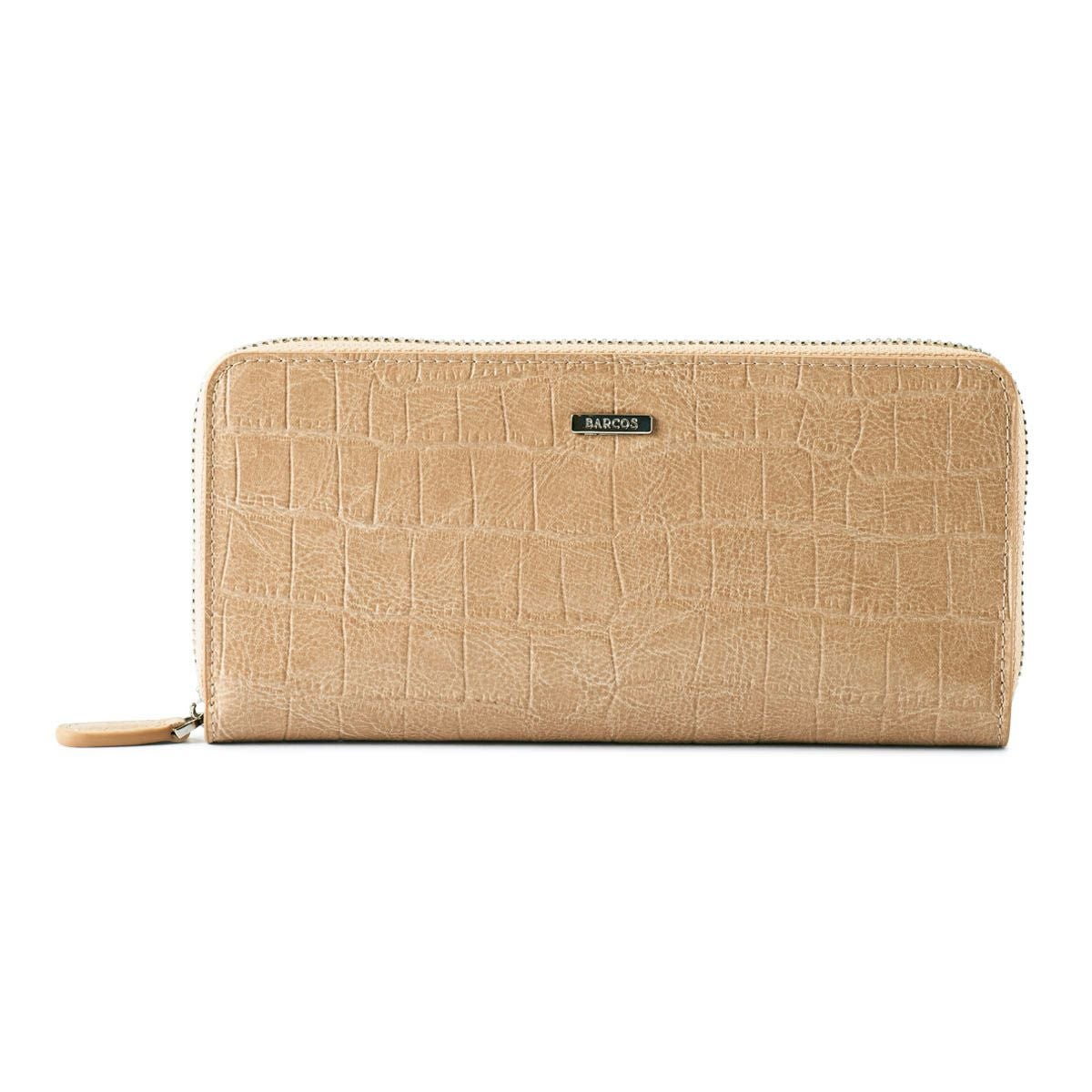 【セット商品】クロコダイル型押シャイニングミニレザーハンドバッグ＆ロングウォレット