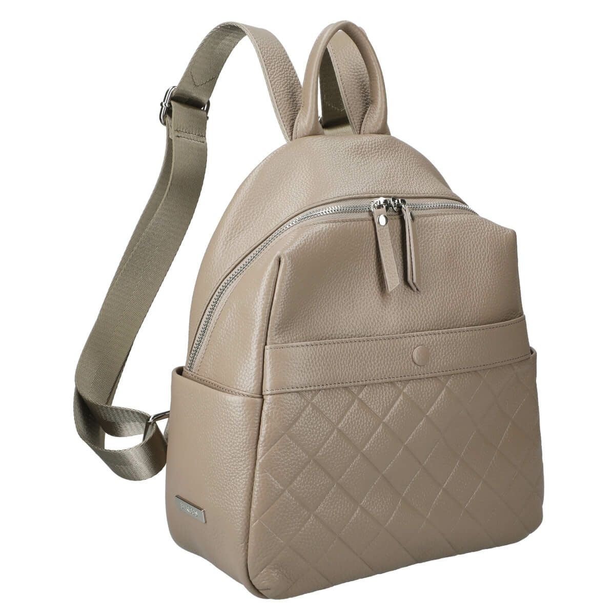 【セット商品】ダイヤモンドエンボスレザーリュック＆ポシェットセット＜ロンバス＞