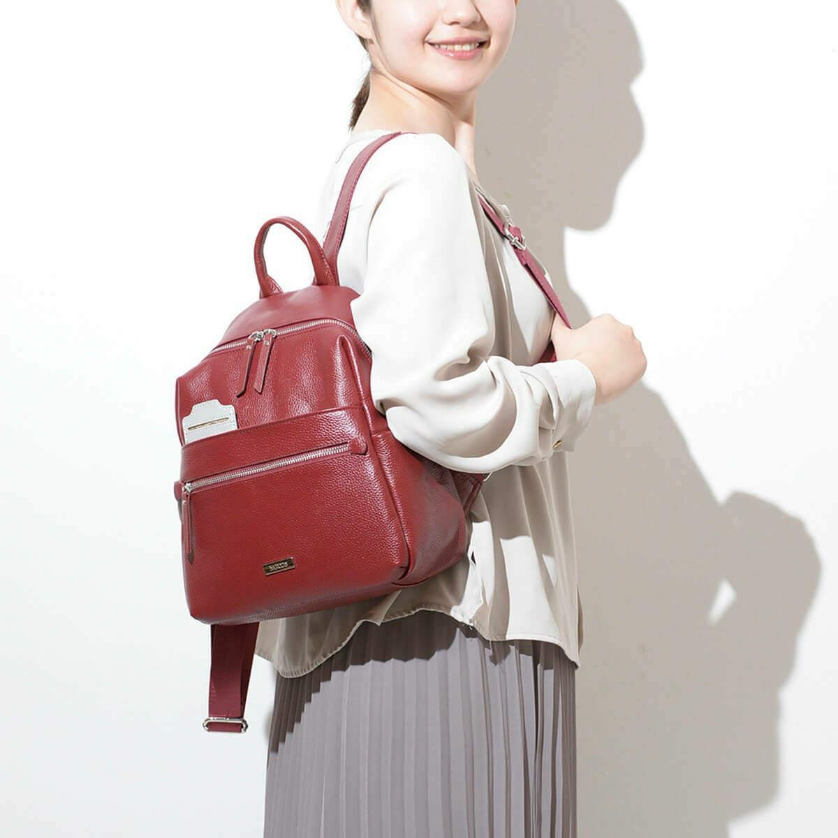 レザーリュック＜アメリ＞