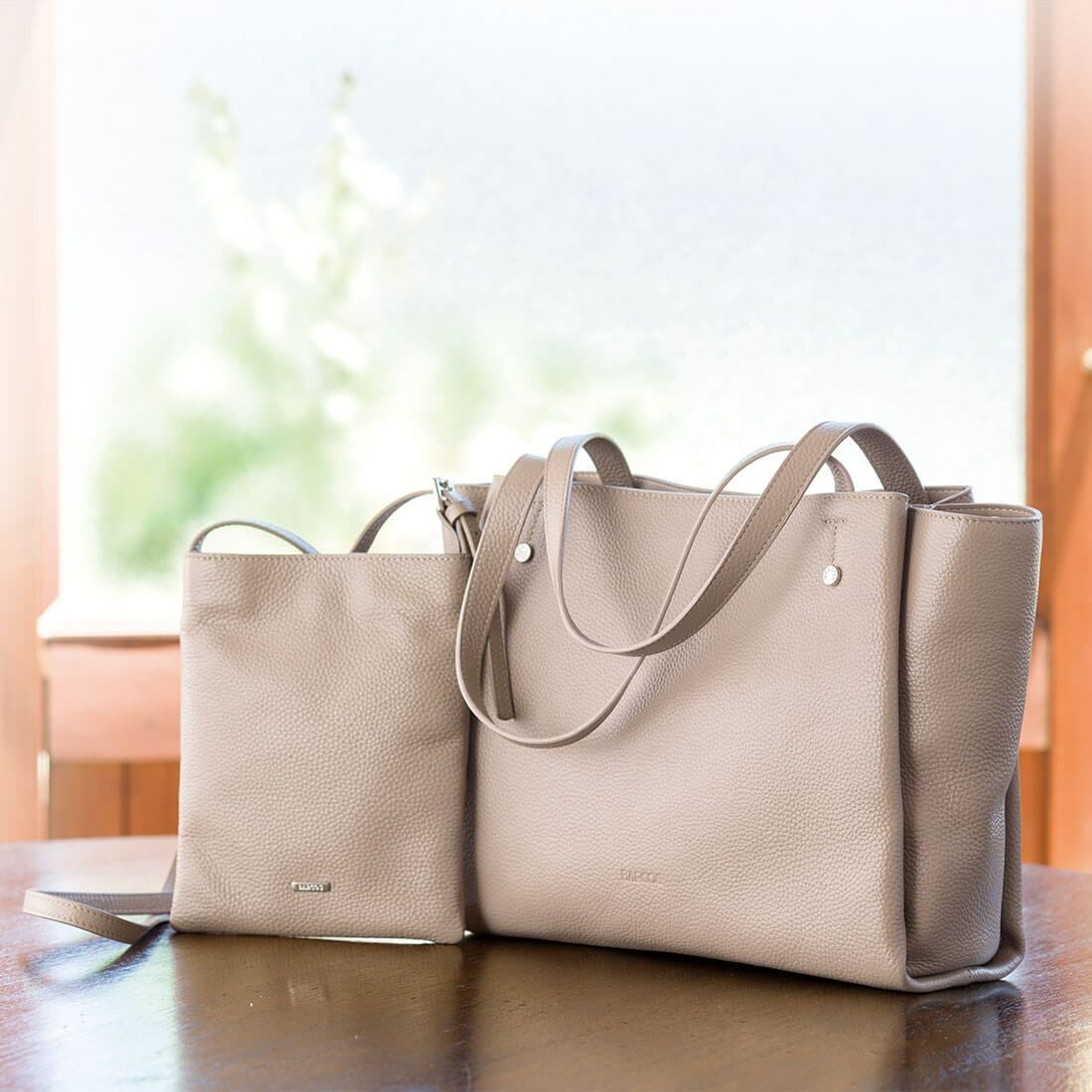 セット商品】レザートートバッグ＆ポシェット＜アーバンセット