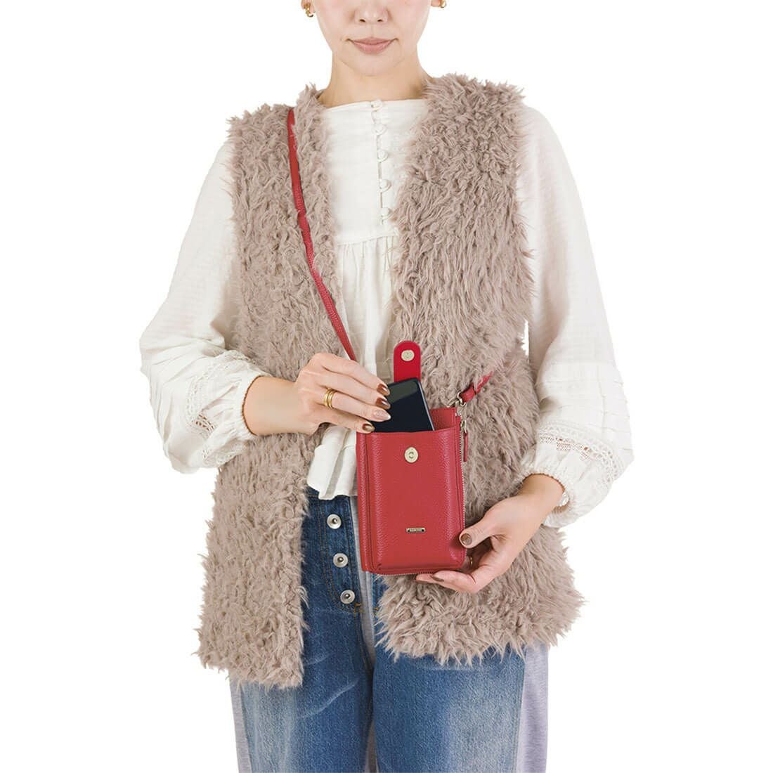 オールウェイズレザーポシェット＜ピッコラ＞