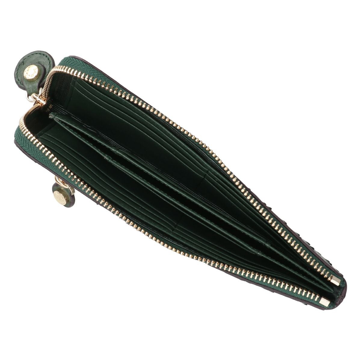 GLウォレット オーストリッチレザーL字型財布＜リッコL＞