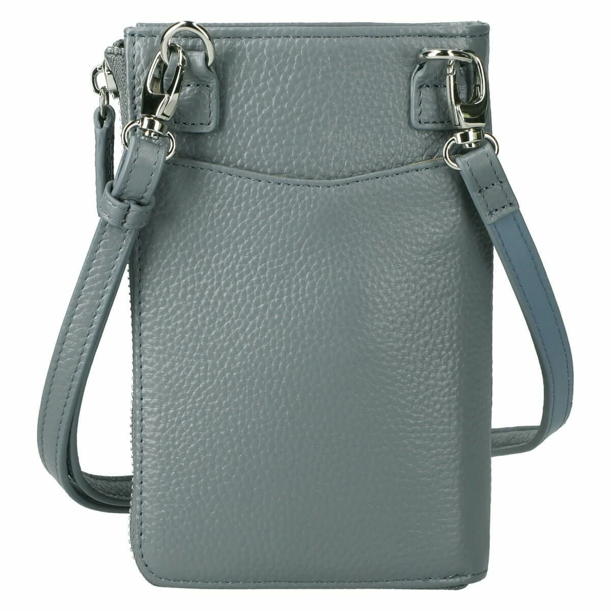 L字型シュリンクレザースマホポシェット＜アミーゴ＞