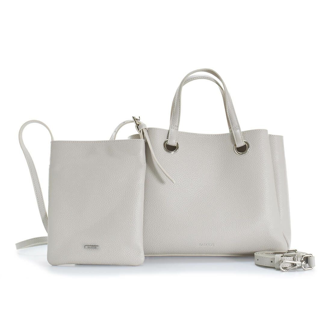 【セット商品】シュリンクレザーハンドバッグ＆ポシェット＜クラシカルセット＞