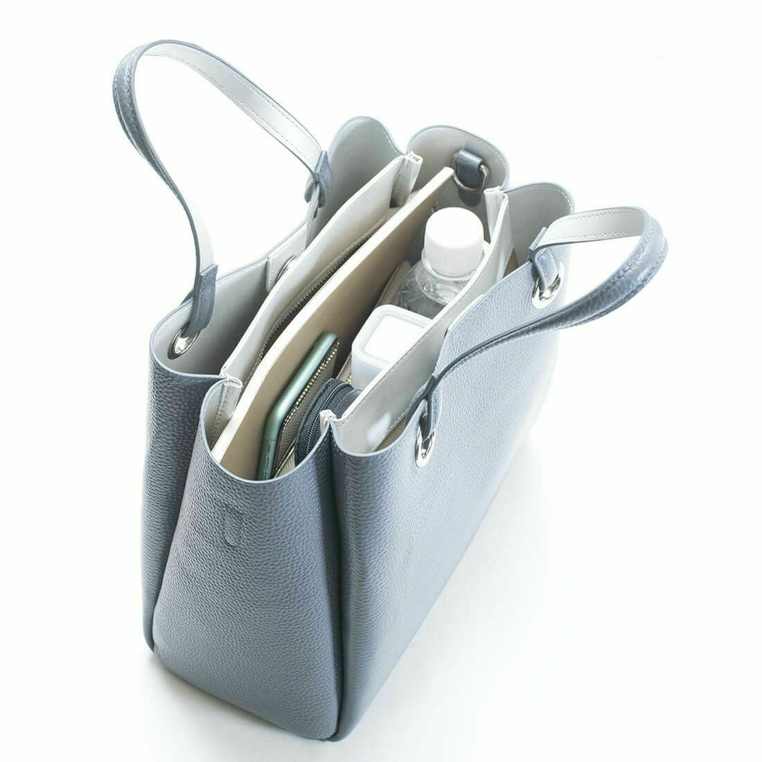 【セット商品】シュリンクレザーハンドバッグ＆ポシェット＜クラシカルセット＞