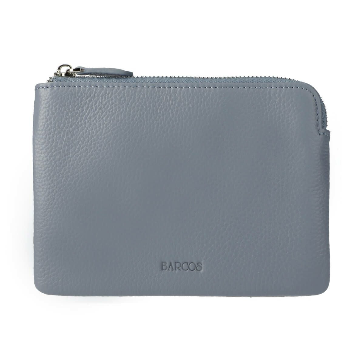 シュリンクレザーJ字ポーチ