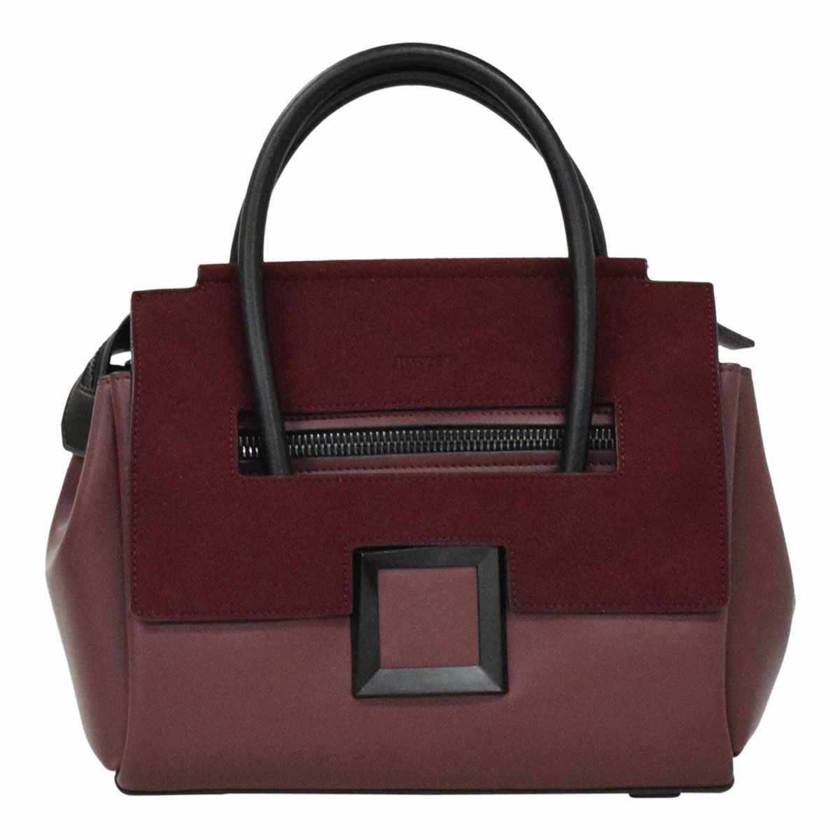 本革2wayレザーハンドバッグ