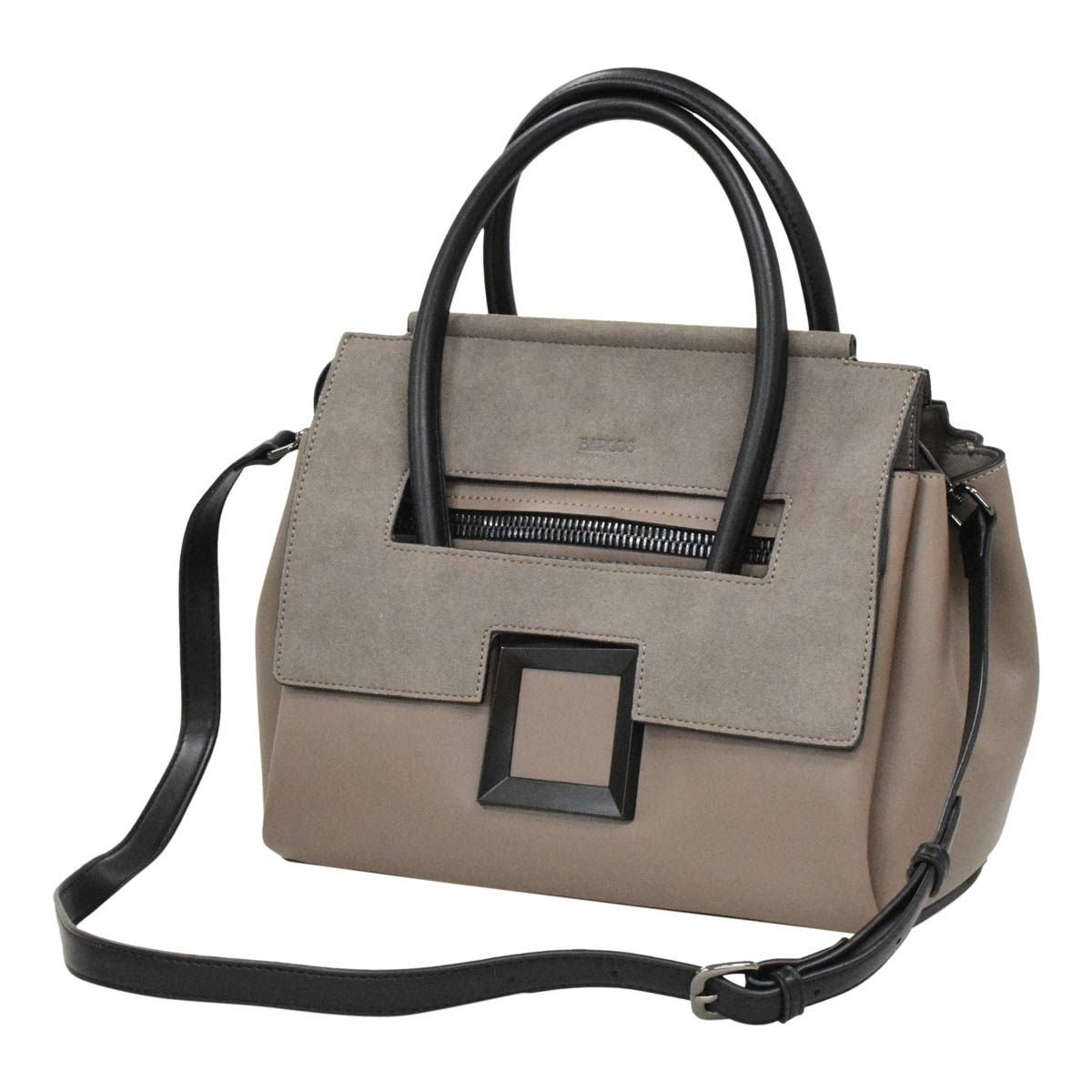 本革2wayレザーハンドバッグ