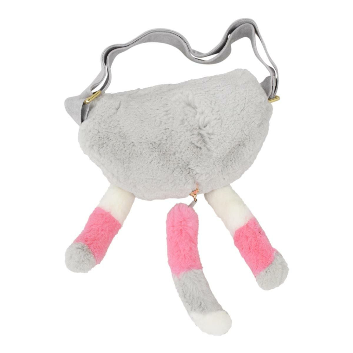 ラビットファーボディバッグ