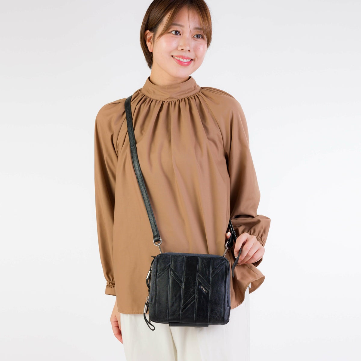 パッチワークショルダーバッグ