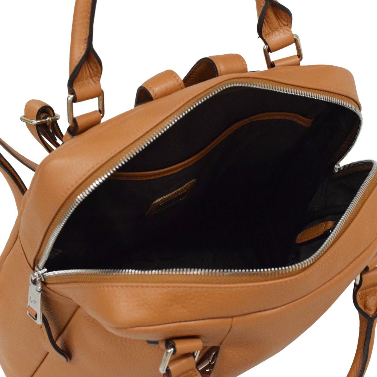 フロントポケットデザイン2wayレザーリュック