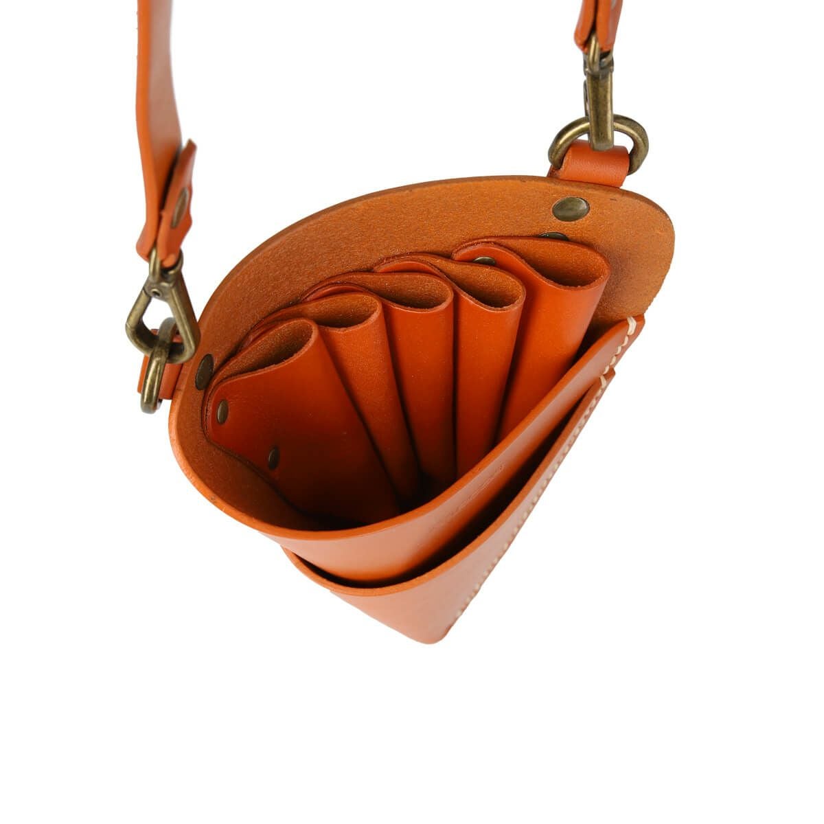 牛革シザーバッグ