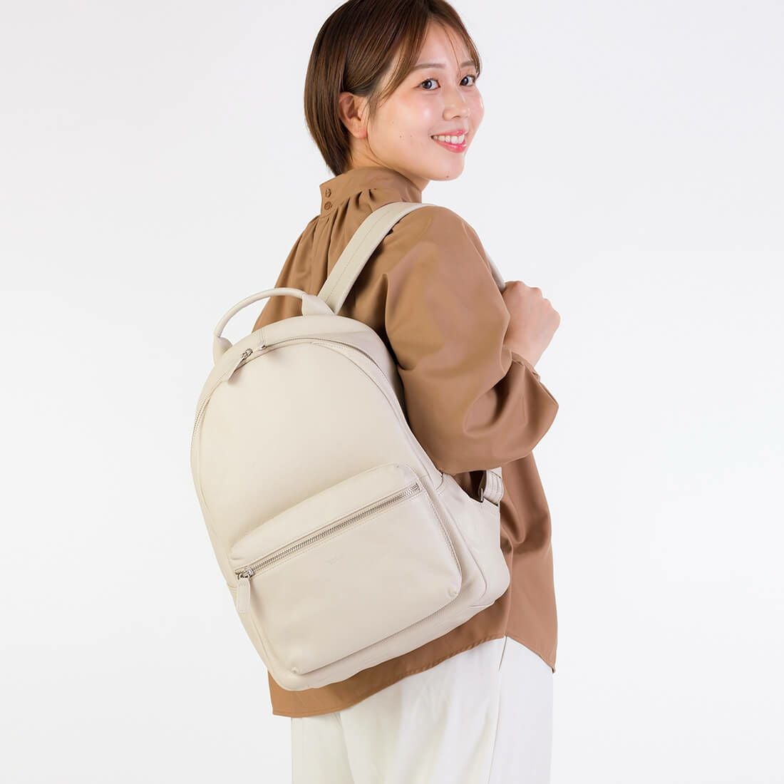 LUIS ラウンドレザーリュック