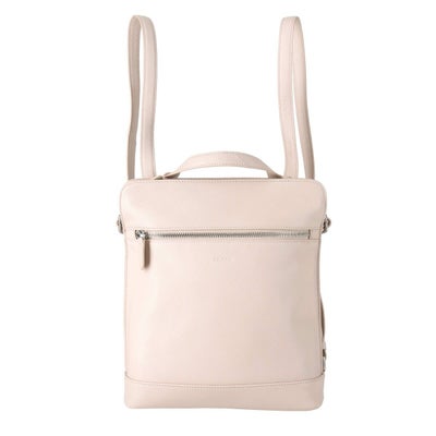 LUIS スクエアデザインシュリンクレザーリュック