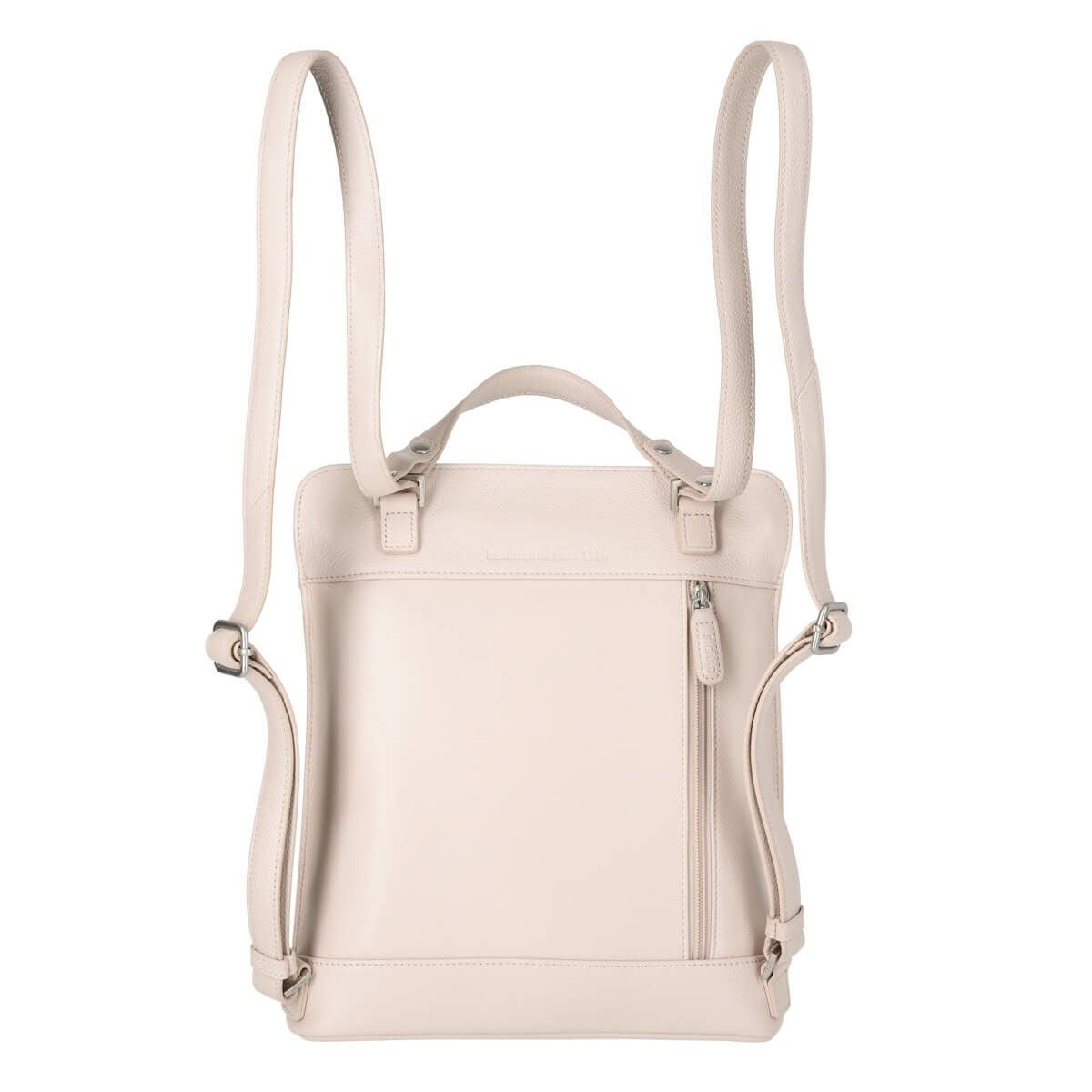 LUIS スクエアデザインシュリンクレザーリュック