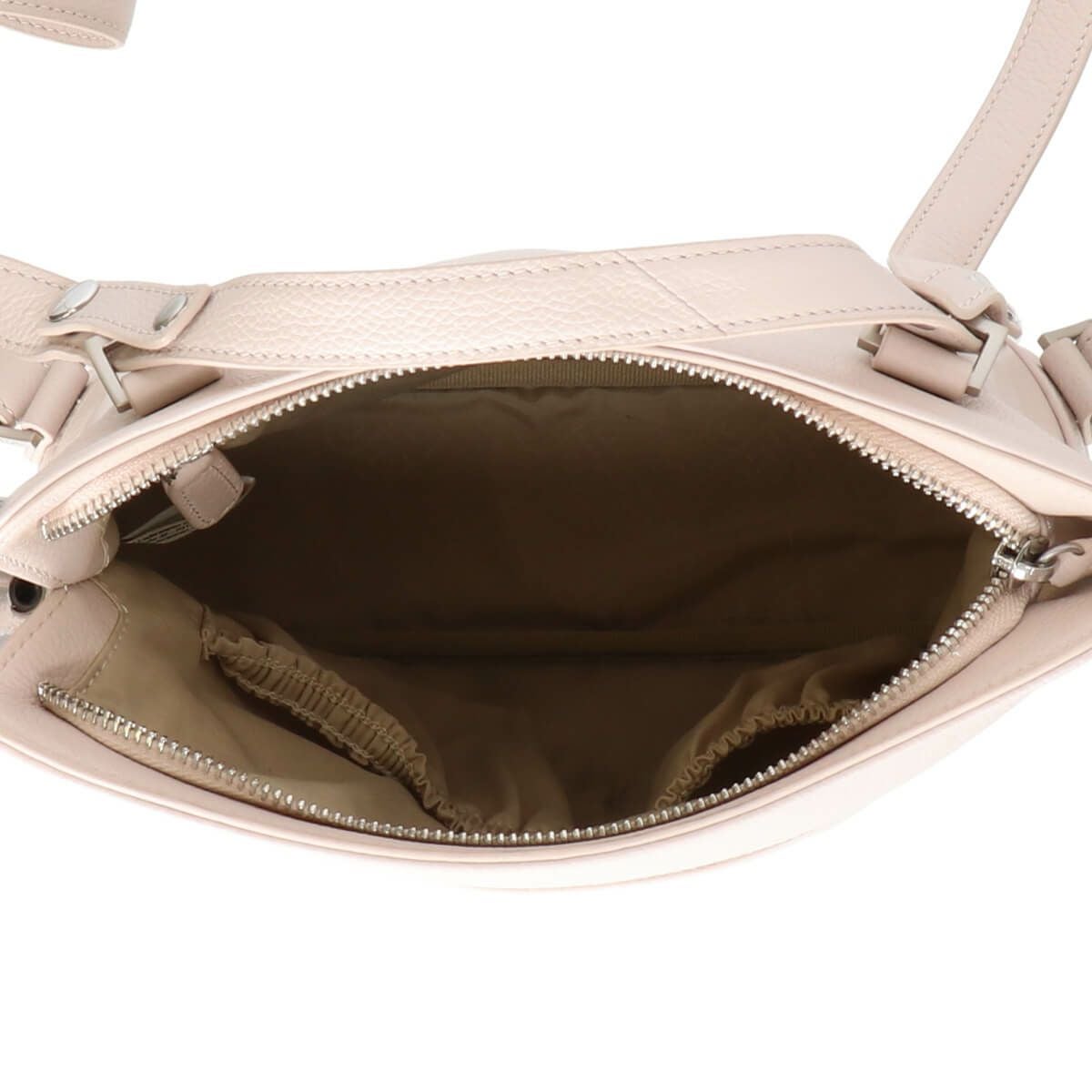 LUIS スクエアデザインシュリンクレザーリュック