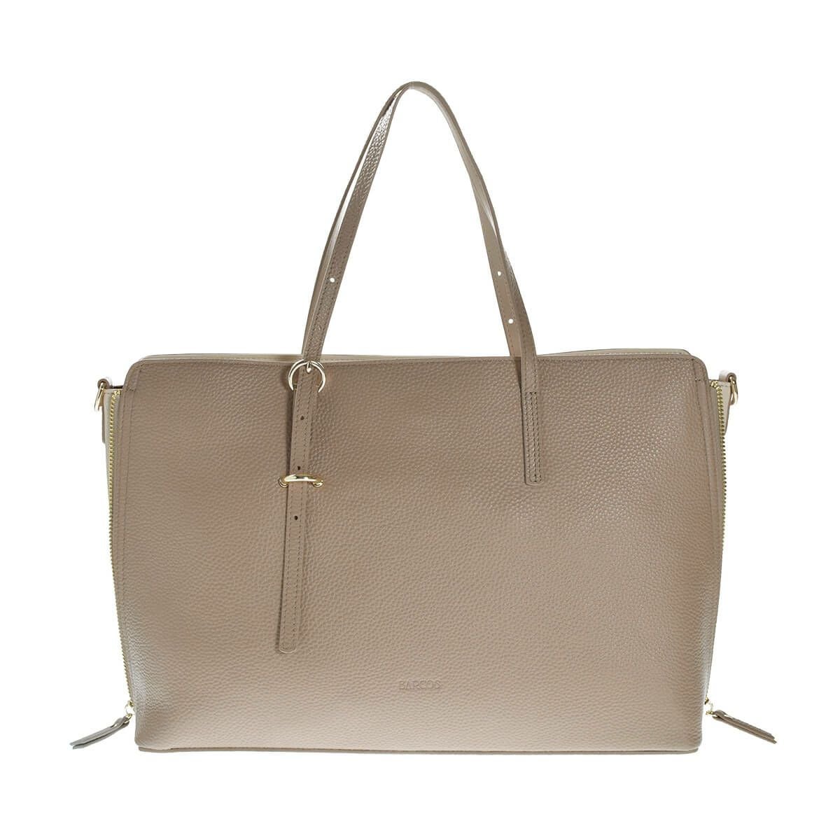 バイカラートートバッグ＆シンプルミニポシェット