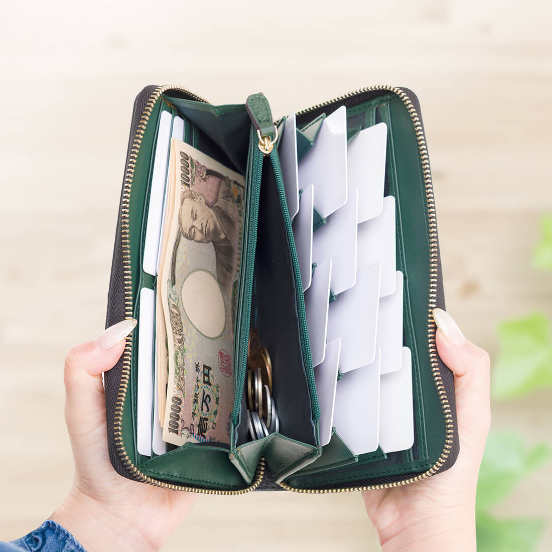 GLウォレット ラウンド型財布＜ステラグランデ＞