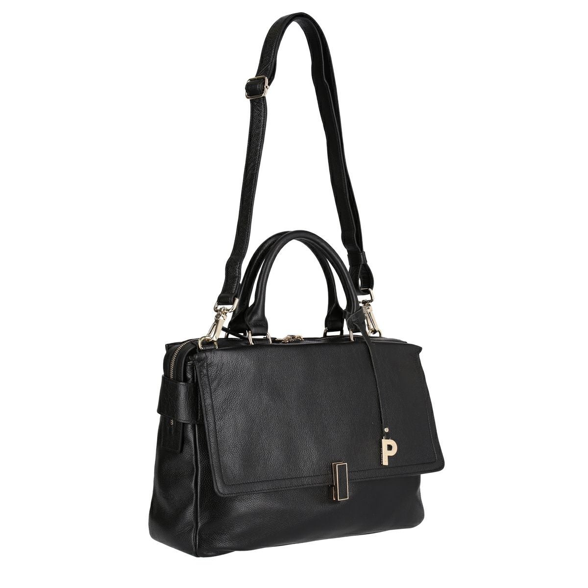 LOLA 牛革A4サイズハンドバッグ