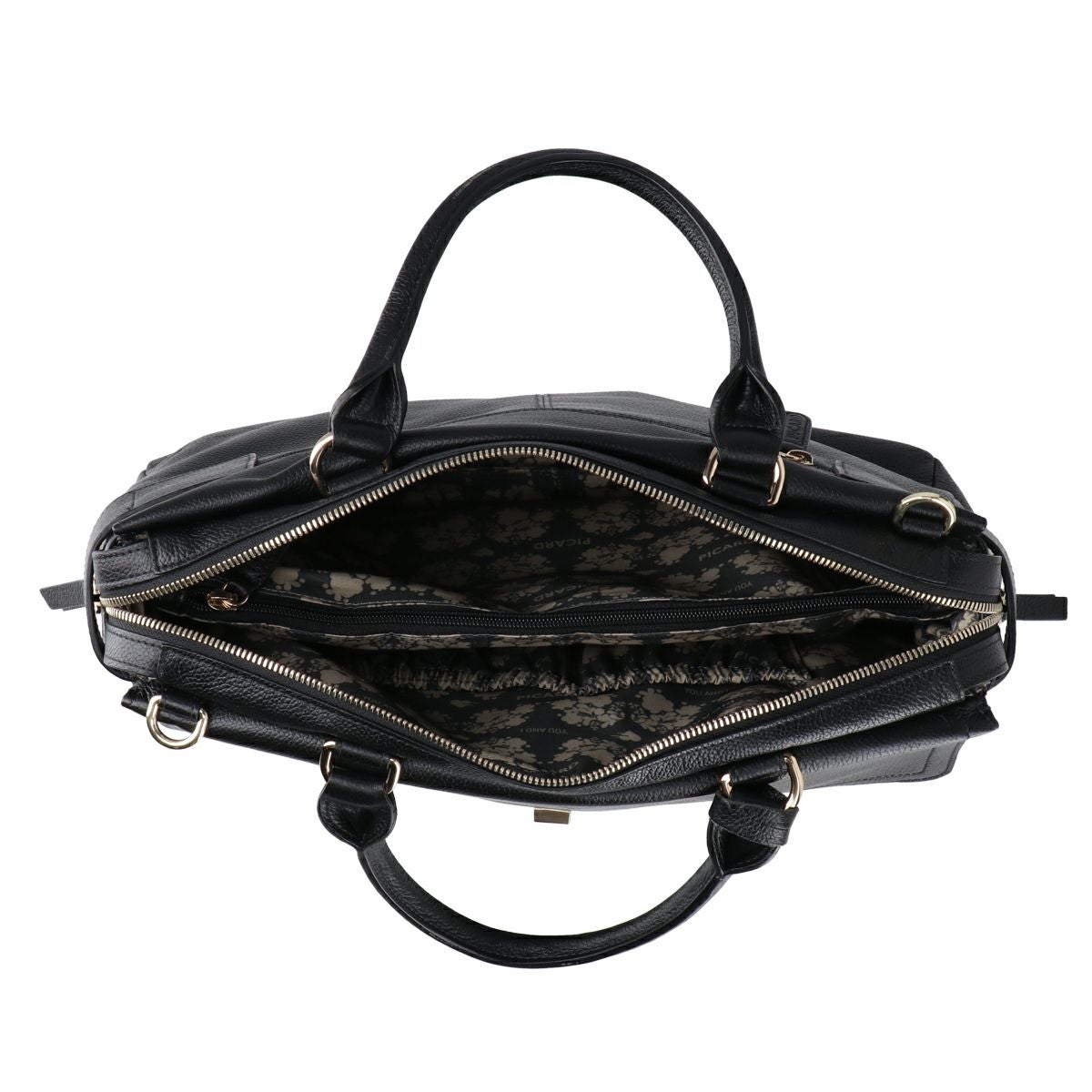 LOLA 牛革A4サイズハンドバッグ