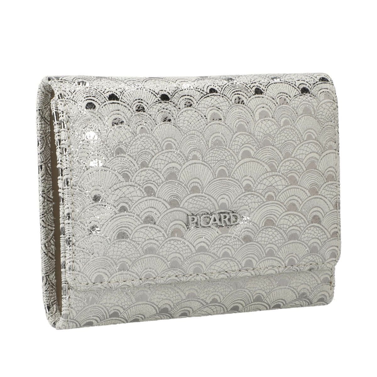 ART フラップ型デザインレザー折り財布