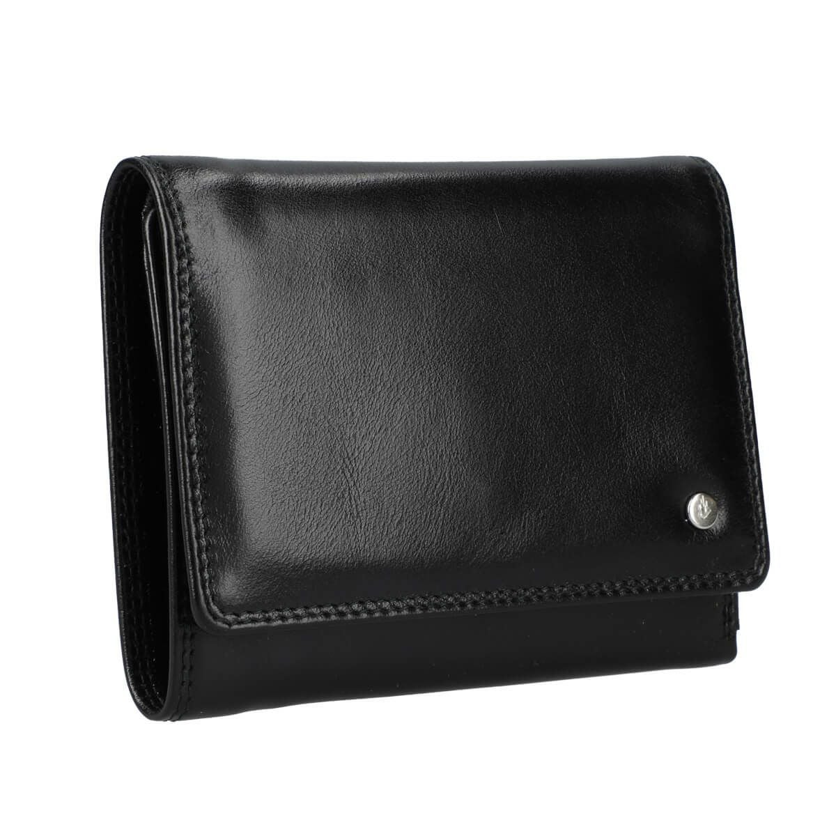 レザー三つ折り財布